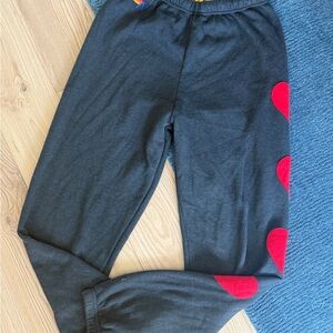 Aviator Nation Heart Sweatpants Medium